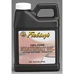 Fiebing s Pure Neatsfoot Oil Leather Preservative is made with pure Neatsfoot oil, which is an all natural leather preservative that is great for replacing the oil in your leather items. Helps maintain your leather and protect it from usage and exposure.
