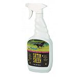Keeps manes and tails tangle free. Produces a healthy sheen and soft coat that repels dirt and dust. Non-toxic safe for use on sensitive horses. More effective yet less expensive than competing conditioners and detanglers.