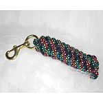 Excellent 10 foot long, 5/8 inch extra heavy polester rope lead with brass bolt snap for horses or other animals. Contemporary confetti design on the lead adds color to your barn. 4 color combinations