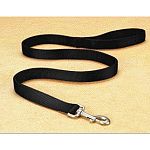This double thick traffic lead is made from only the highest quality durable nylon webbing, thread, and hardware. The hand selected materials are stitched and box stitched ensuring a long, dependable life. Clasp is hardy and strong. Stitched ha