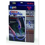 Helps change water in aquariums. Lee's Ultimate GravelVac Kit attaches directly to your kitchen or bathroom sink faucet via a long hose, so you don't have to deal with buckets or pails.