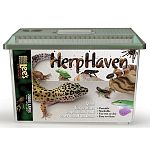 The ideal carrier for various species of reptiles and amphibians. Self-locking lid with hinged viewer/feeder window. Includes carrying handle for easy transport. Dimensions 7.13 inches long x 4.38 inches wide x 5.5 inches high