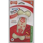 Designed for powerful chewers, these non-edible chews have multiple textures to help clean teeth and gums. They are infused with an irresistible chicken or bacon flavor to entice your pup to chew while helping to clean teeth and control tartar.