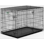 Designed completely around the safety, security and comfort of your Dog. The iCrate Double door dog crate sets up easily with the fold and carry configuration that requires no use of tools and can be completed by almost anyone.