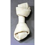 White dog bones that don't stain and your dog will enjoy the taste and texture. Don't be surpised if your pup hides this bone to keep it safe from predators. Multiple sizes.