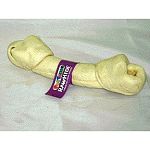 White dog bones that don't stain and your dog will enjoy the taste and texture. Don't be surpised if your pup hides this bone to keep it safe from predators. Multiple sizes.