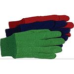 Great for kids who love to garden, these garden gloves are made of jersey and have comfortable fit. Available in pink, blue, and green. Ideal for keeping little hands clean and warm while gardening. May be used for a variety of uses.