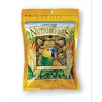 Nutritionally complete meal; helps parrots to maintain a lustrous appearance, peak vitality and a playful disposition. Lafebers Garden Veggie Nutri-Berries for parrots is a nutritious gourmet food formulated by avian nutritionists