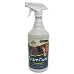 Provides immediate relief to itching, allergies and skin irriations. CALM COAT is an ALL-NATURAL topical spray that works with the skins natural ability to heal.  4 oz for small animals / 8 and 32 oz for larger animals.