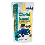 Hikari Cichlid Excel is specially formulated for herbivorous (plant eating) fish. This formula combines wheat-germ, spirulina and vitamins and minerals to provide a diet that is extremely nutritious, easy to digest, provides powerful color enhancement.
