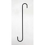 Add this extension hook to hanging basket hook to add length and make watering your plant easier. Great for any hanging plants. Each end has a two inch opening that makes attaching it to a hook or hanging basket easy.
