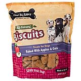 Biscuits Treats For Dogs - Apple and Oats / 32 oz.