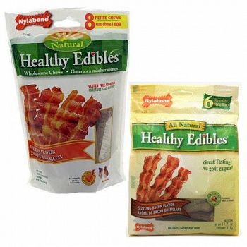 Nylabone Healthy Edibles Bacon Chews