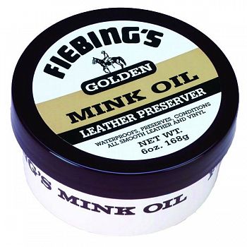 Golden Mink Oil Leather Preserver 6 oz.