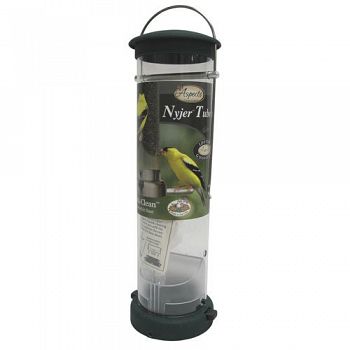 Quick-clean Nyjer Tube Feeder - Green / Large