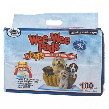 Wee Wee Pads Puppies - 100 ct.