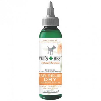 Vets Best Dog Ear Relief Dry 4 oz