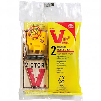 Victor Easy Set Mouse Trap - 2 pk.
