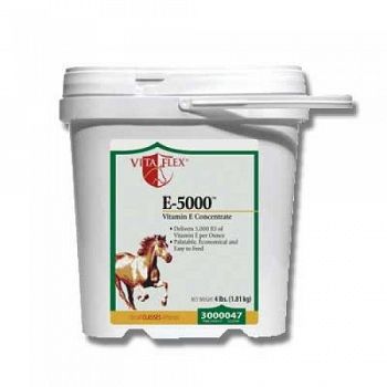 E-5000 Pro Quality Vitamin E Equine Supplement - 4 lb.