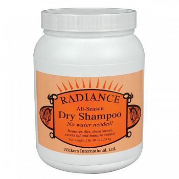Radiance Dry Shampoo for Horses 1 lb 10 oz.