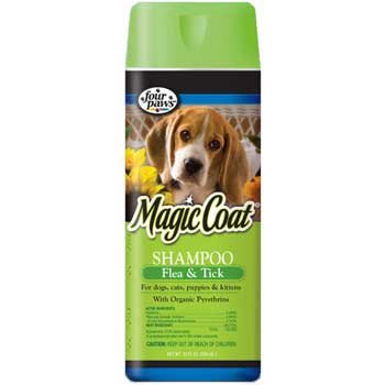Magic Coat Flea and Tick Shampoo for Pets - 16 oz.