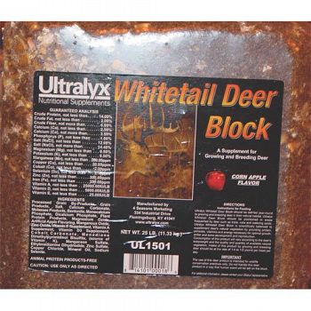 Whitetail Deer Block - 25 lbs.
