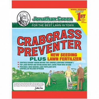 Crabgrass Preventer Plus New Seedling 10-15-10 - 5000 SQ ft.