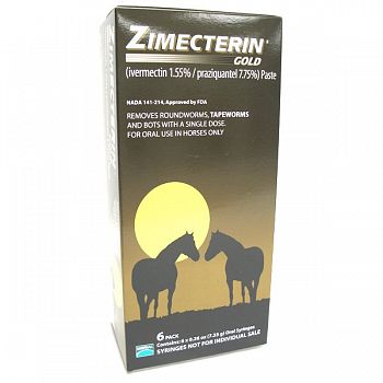 Zimecterin Gold Dewormer 6 pack