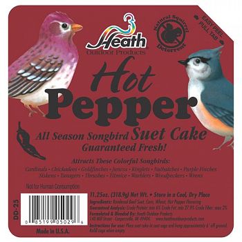 Hot Pepper Premium Suet Cake 11.25 oz.
