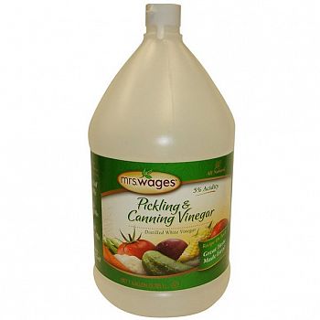 Pickling and Canning Vinegar - 1 gallon (Case of 4)