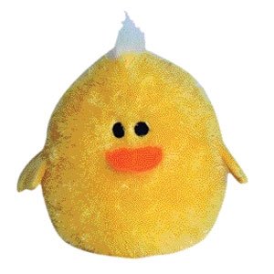 Plush Dog Toy - Chick / 10 in.