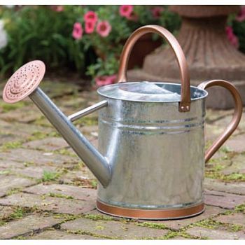 Galvanized / Copper Watering Can 1 Gal.