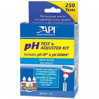 Freshwater Deluxe pH Test and Adjuster Kit - 250 tests