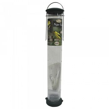 Quick-clean Nyjer Tube Feeder - Small / Green
