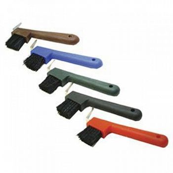 Hoof Pick with Brush 7 inches