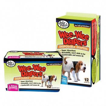 Wee-Wee Disposable Doggie Diapers