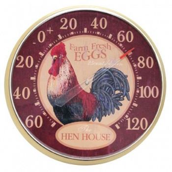 Hen House Outdoor Thermometer 12.5 inch