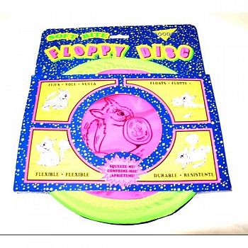Soft Bite Floppy Disc Dog Toy