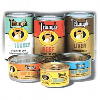 Triumph Cat Food Canned
