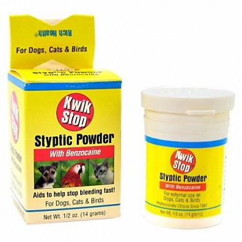 Gimborn Kwik Stop Styptic Powder - .5 oz.
