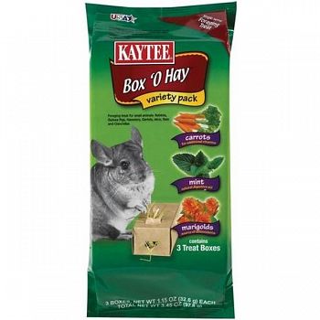 Box O Hay Value Pack for Small Pets 3.45 oz.