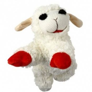 Lamb Chop Dog Toy - 10 in.