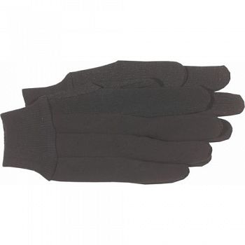 Plastic Dot Jersey Glove - Large (Case of 12)