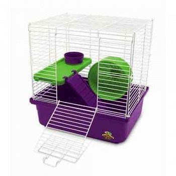 My First Hamster Home 2-Story Small Animal Cage (Case of 4)