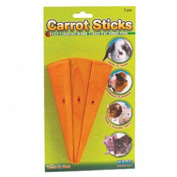 Carrot Sticks for Small Animals - 3 pieces