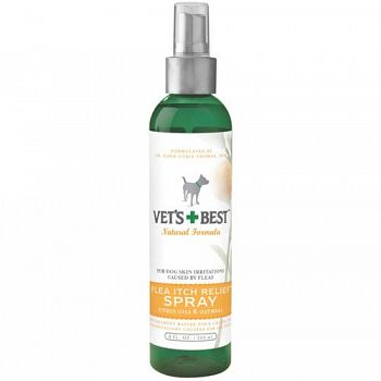 Vets Best Flea Itch Relief Spray for Dogs 8 oz.