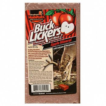 Buck Licker Apple Mineral Block - 4 lb.