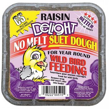 Raisin Delight Suet Dough - 11.75 oz.