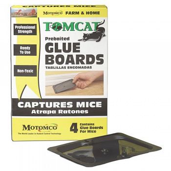 Tomcat Mice Glue Board 4 pack