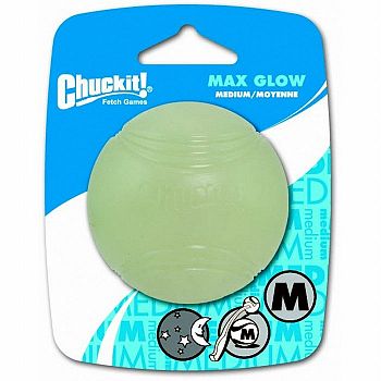 ChuckIt Glow Ball Dog Toy  - 2.5 in.